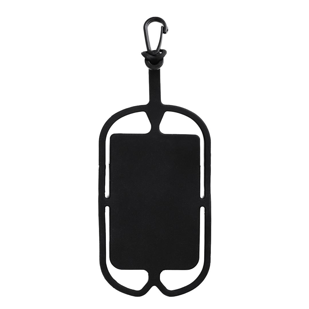 Kelb Cell phone Lanyard Black miniatura 2