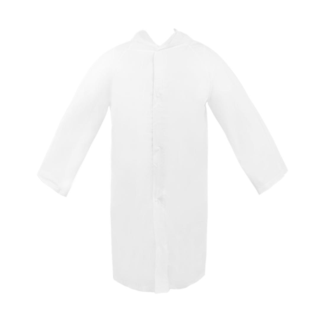 Toret Raincoat White front