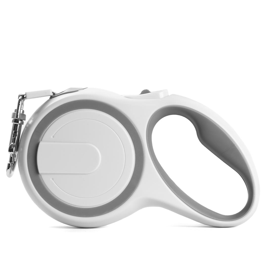 Fare Dog Leash Grey front