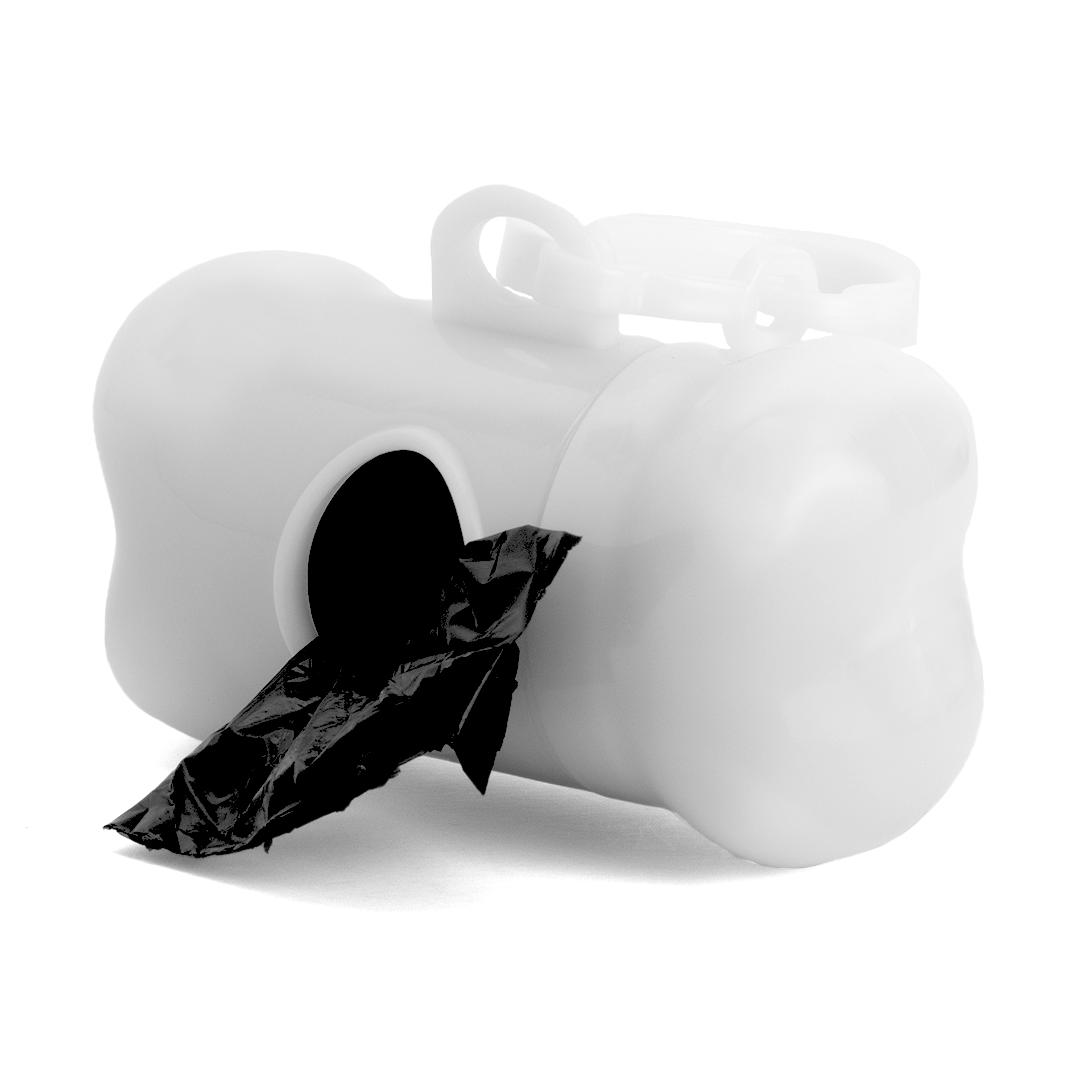  Bonni Bag dispenser White front