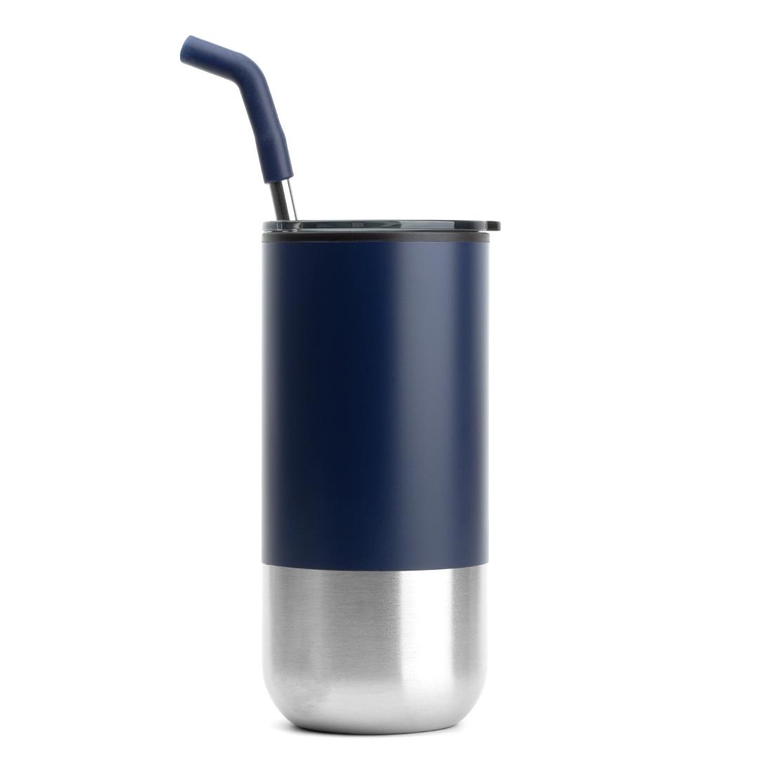 Snork Thermos Navy Blue front