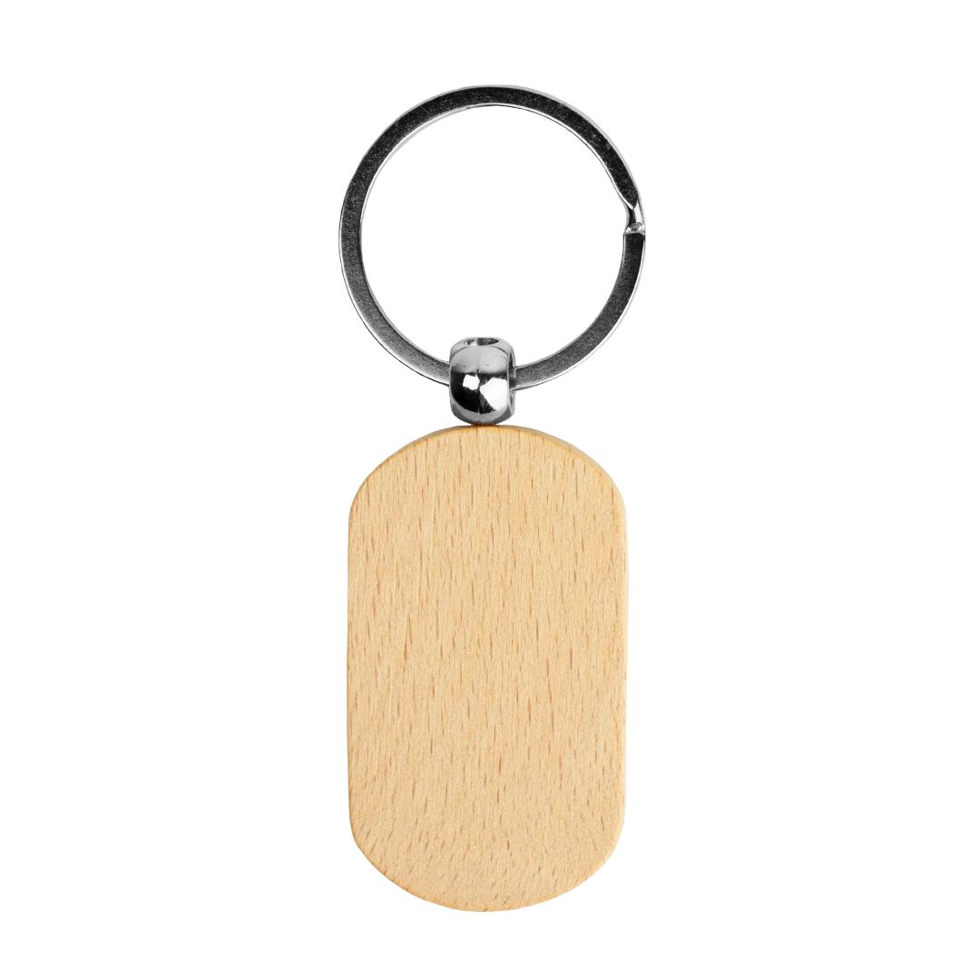 Panit Keychain Wood front