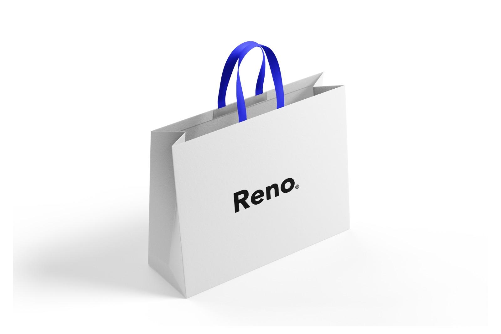 Premium Crom Custom Bag 40 x 30 x 15 cm White Frente