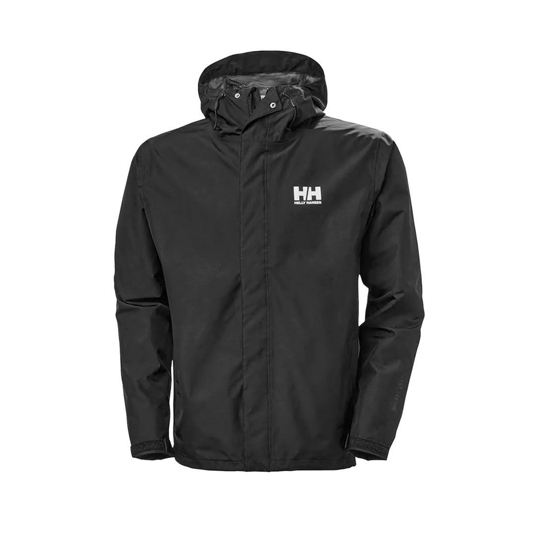 Helly Hansen Waterproof Jacket Black Frente