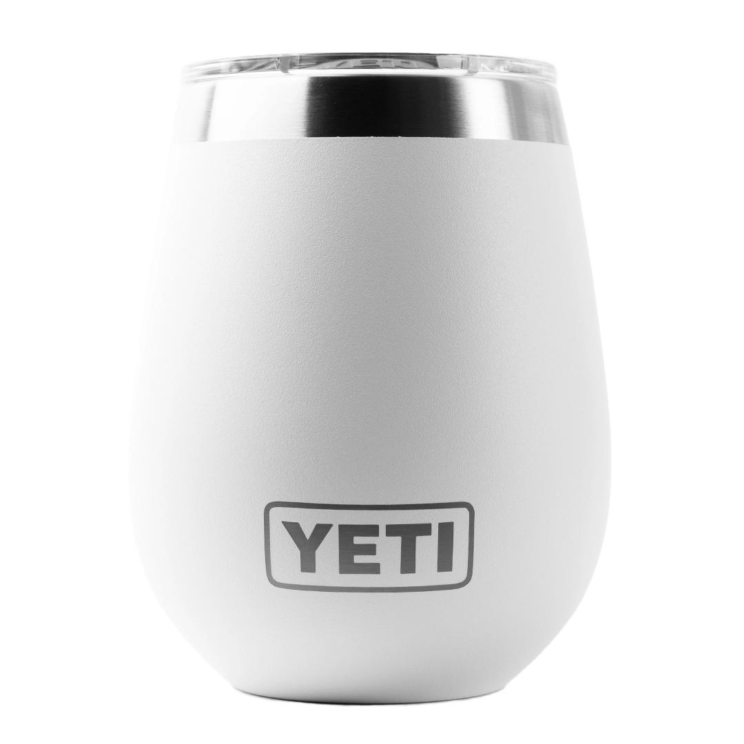Vaso Wine 10 Oz YETI White front