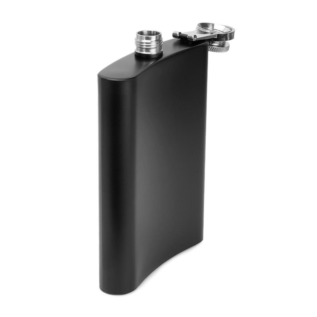 Monty Pocket Flask Black miniatura 3