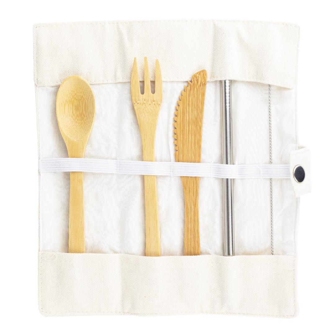 Cutlery set Boves Bamboo front