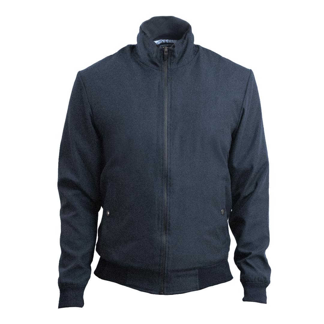 Chamber Jacket Navy Blue front