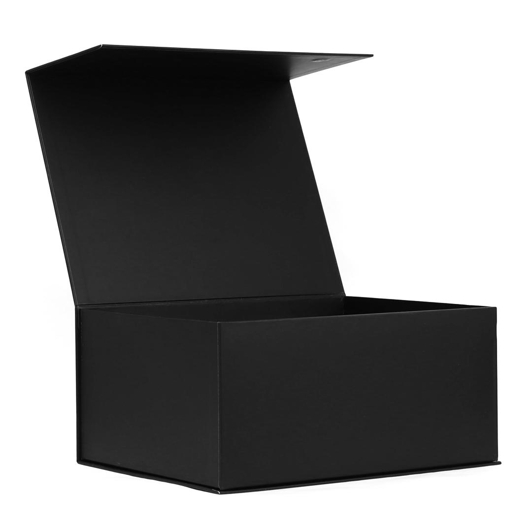 Rigid Magnetic Gift Box 30 x 23 x 14 cm Matt Black Portada