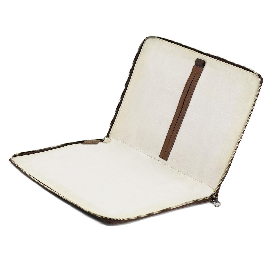 MUZE LAPTOP PORTFOLIO Brown miniatura 3