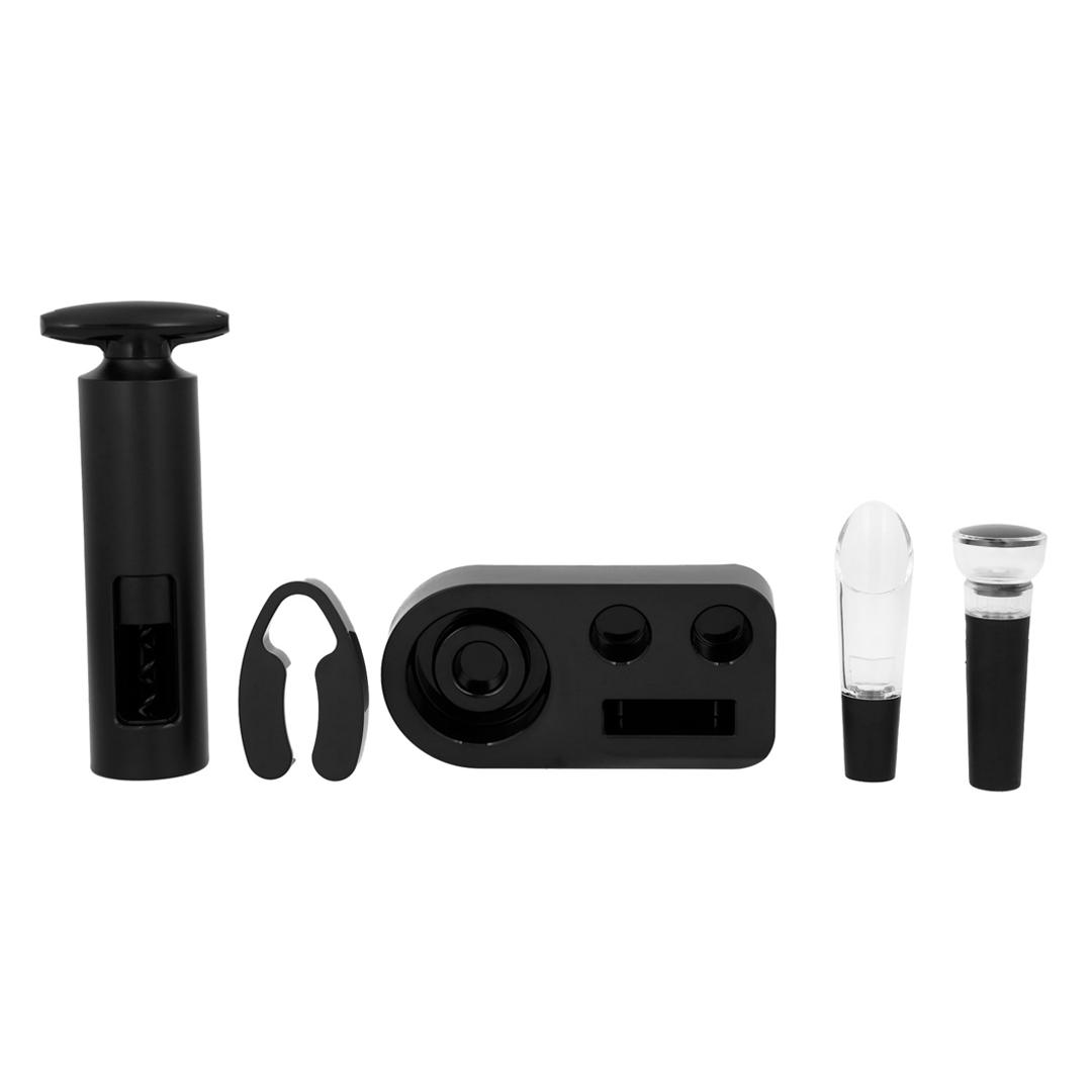 Puble Wine Set Black miniatura 2