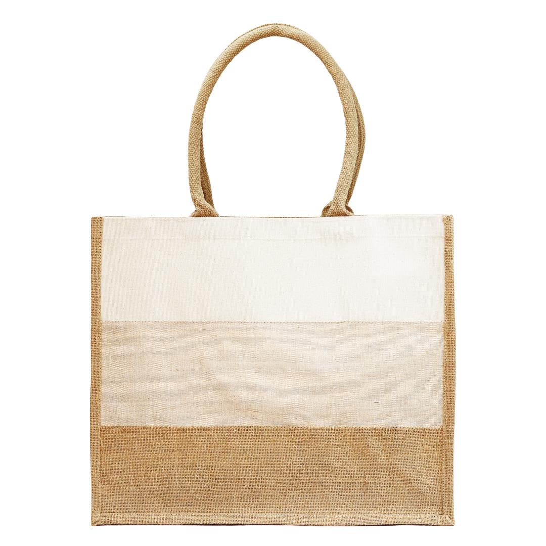 Boat Bag Beige Frente