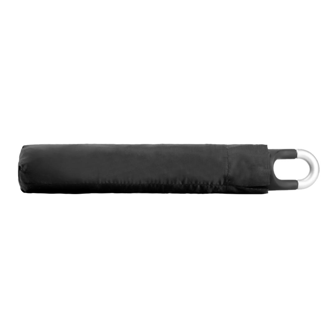 Woff Pocket umbrella Black front