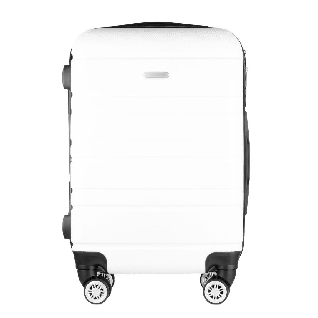 Odym Suitcase  White front