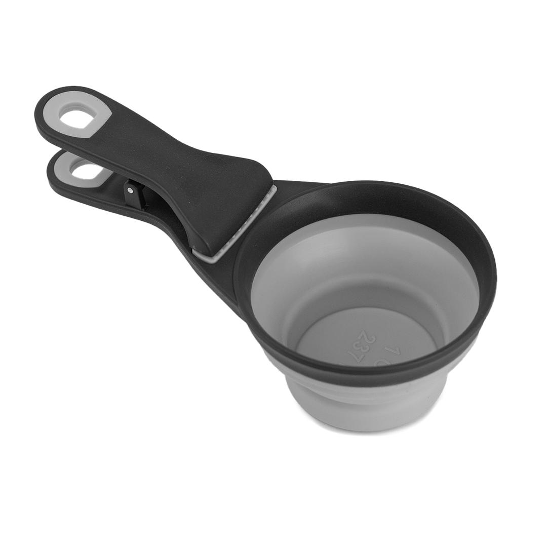 Rush Colapsible Pet food Bowl Grey miniatura 3