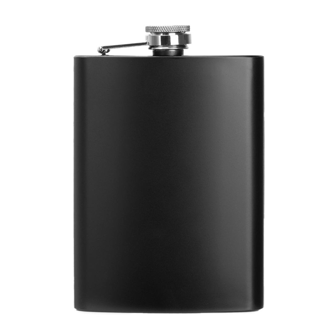 Monty Pocket Flask Black front