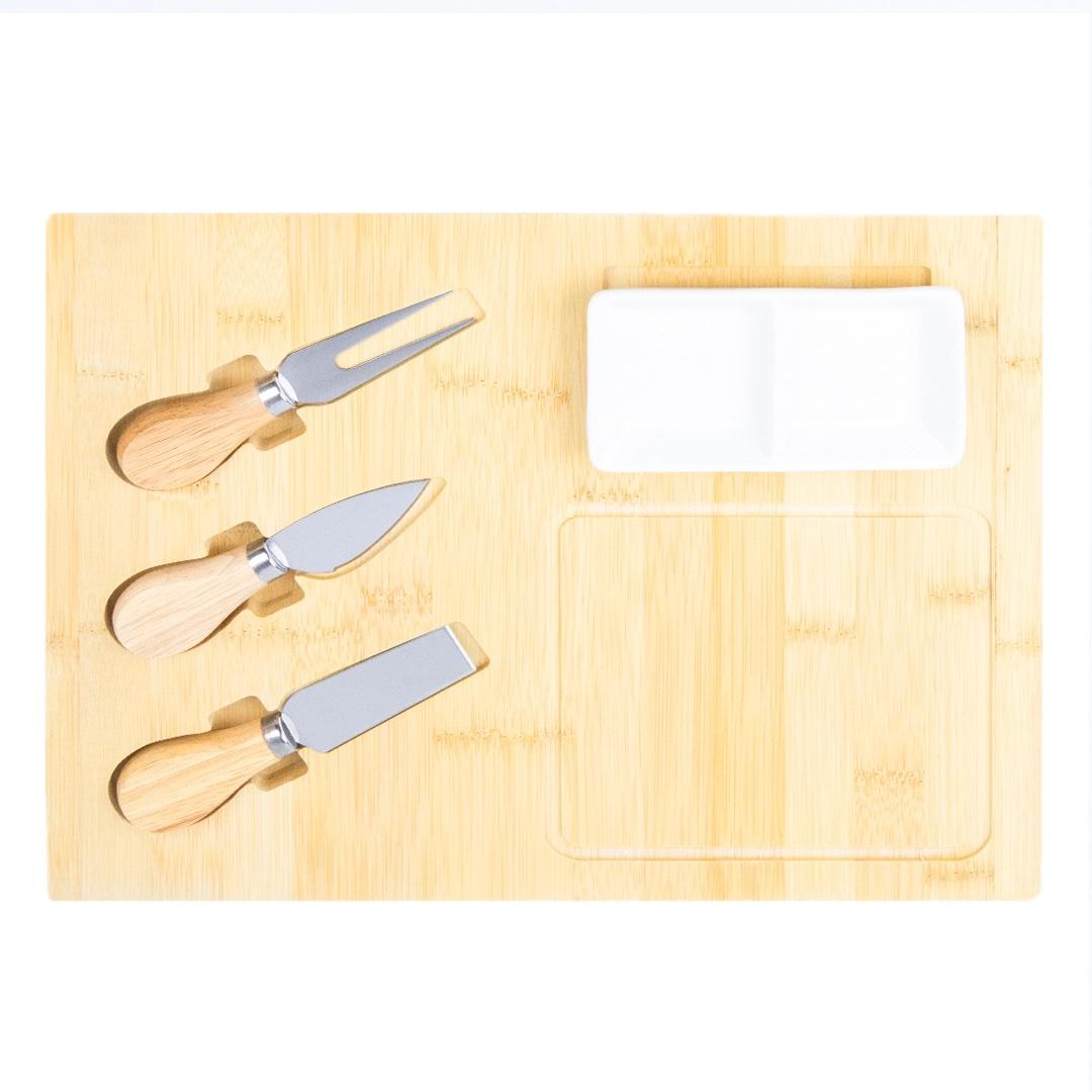Cheese board Chest Bamboo miniatura 2