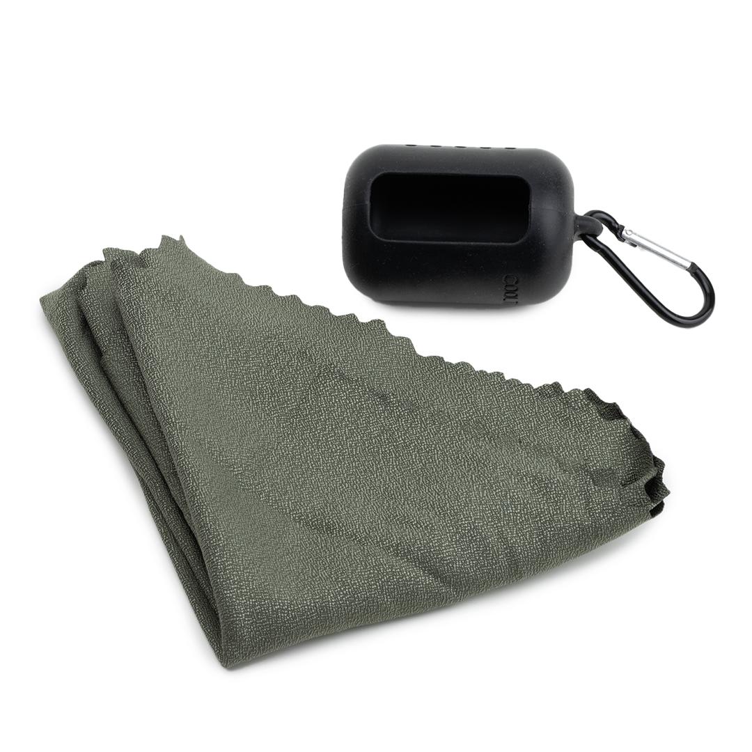 Squel Towel Black front