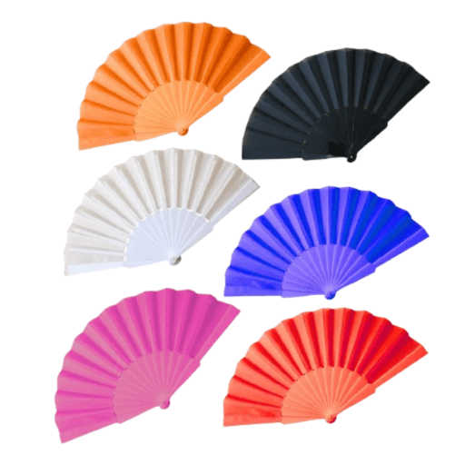  Assorted Fan Set White Frente