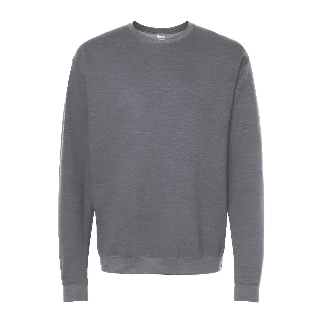 Felt Sweatshirt Grey front