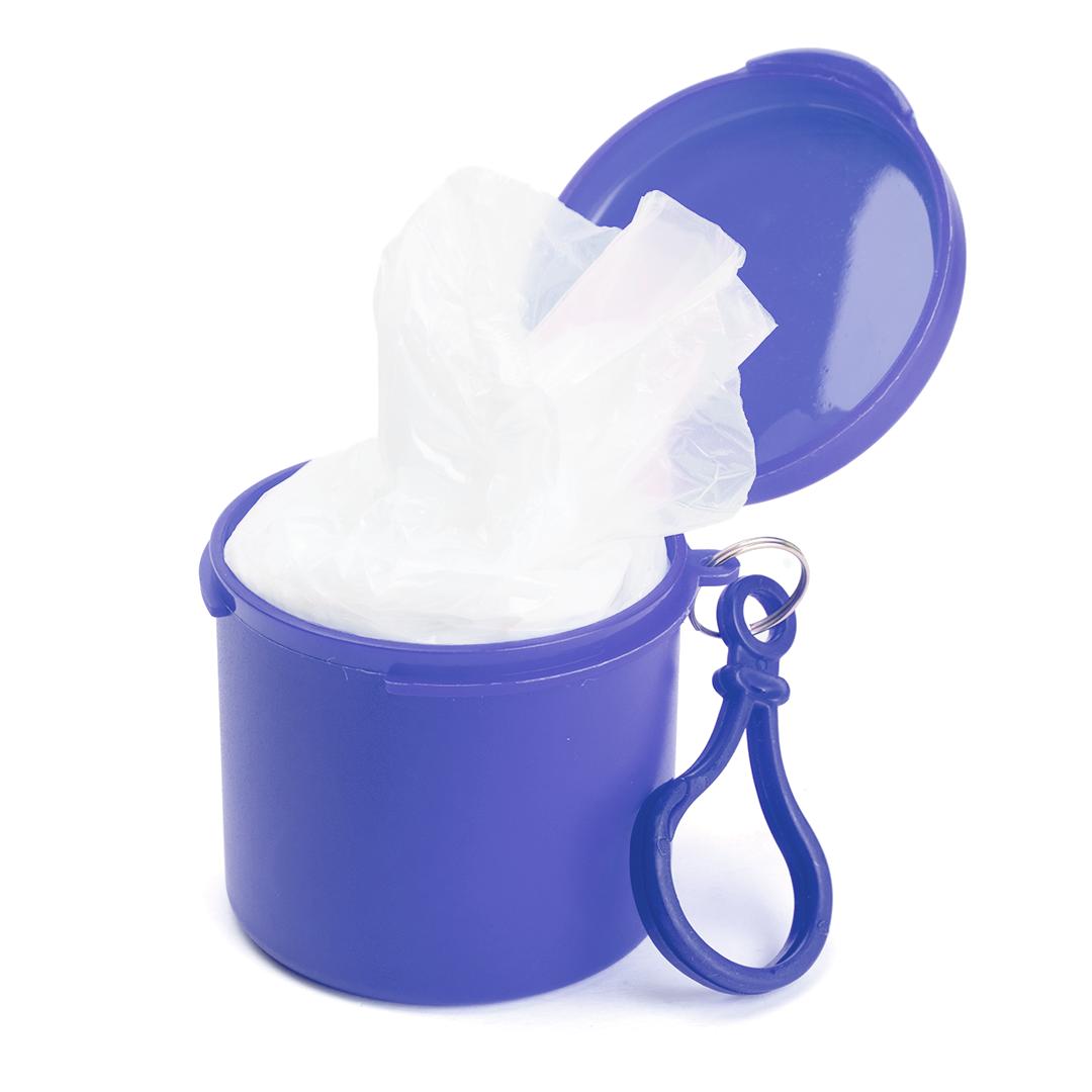 Raqu Waterproof Poncho Blue miniatura 4