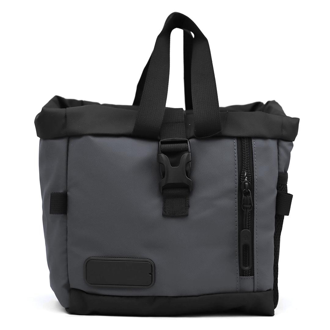 Roll Lunch Bag Grey Frente