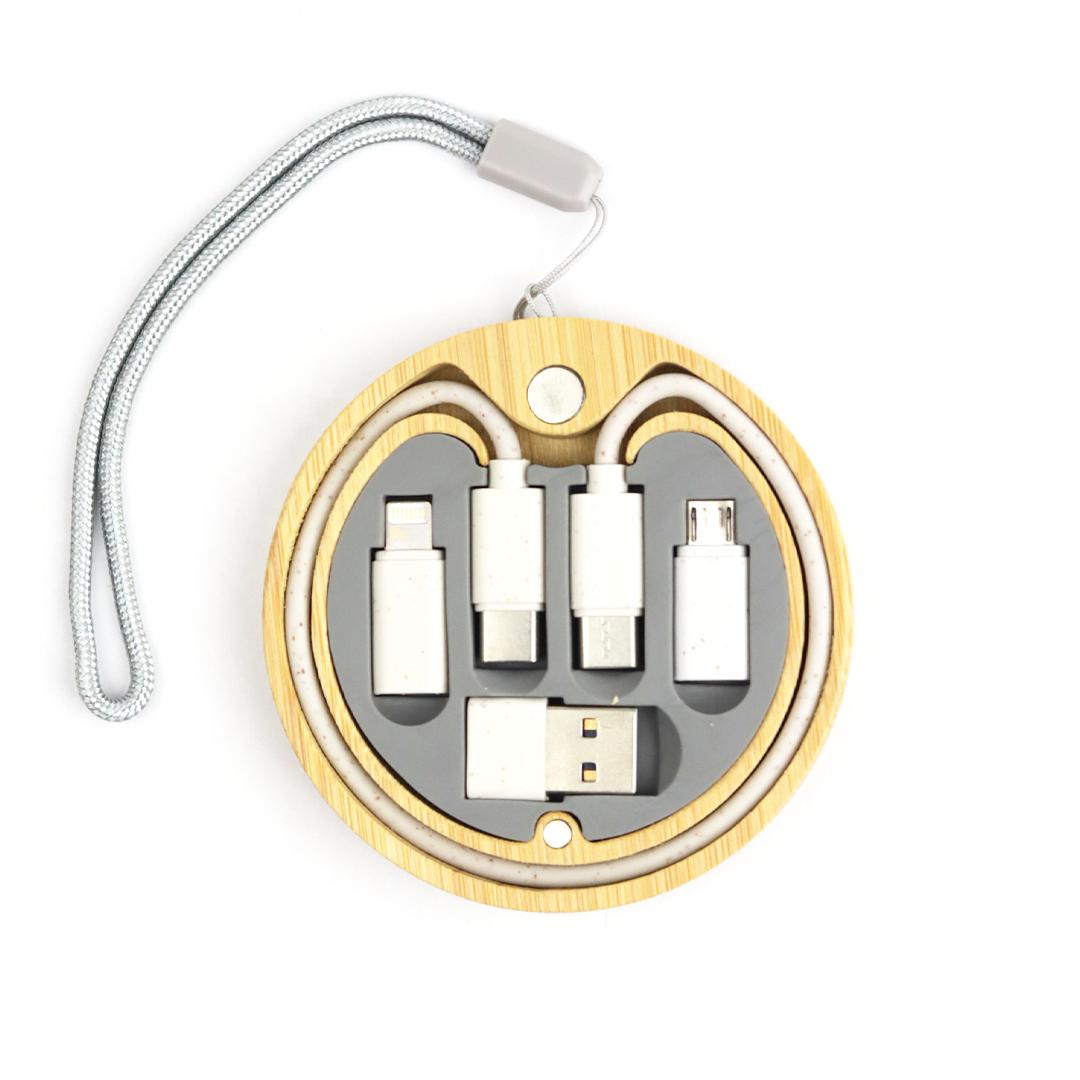 Set de cables Tart Beige miniatura 2