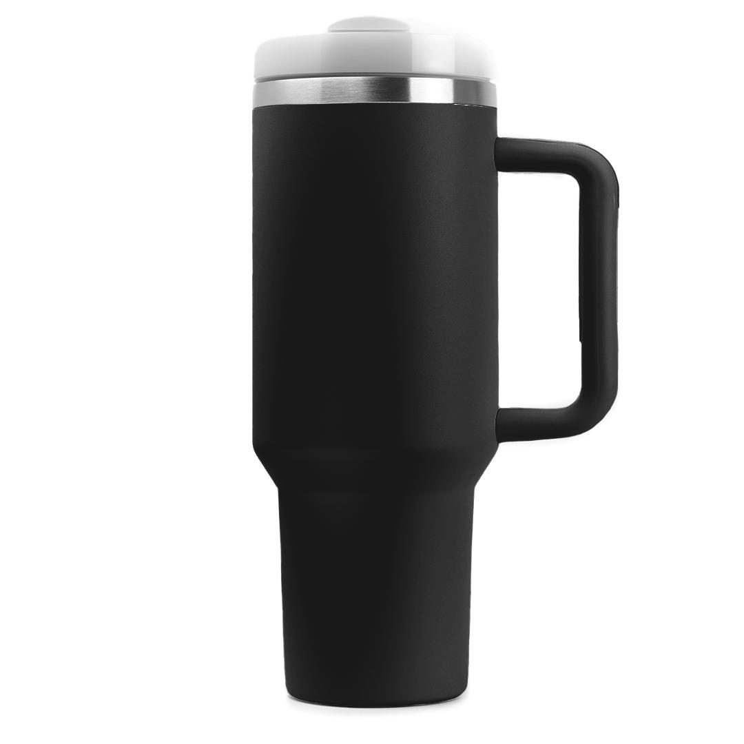 Calm Thermos Black front