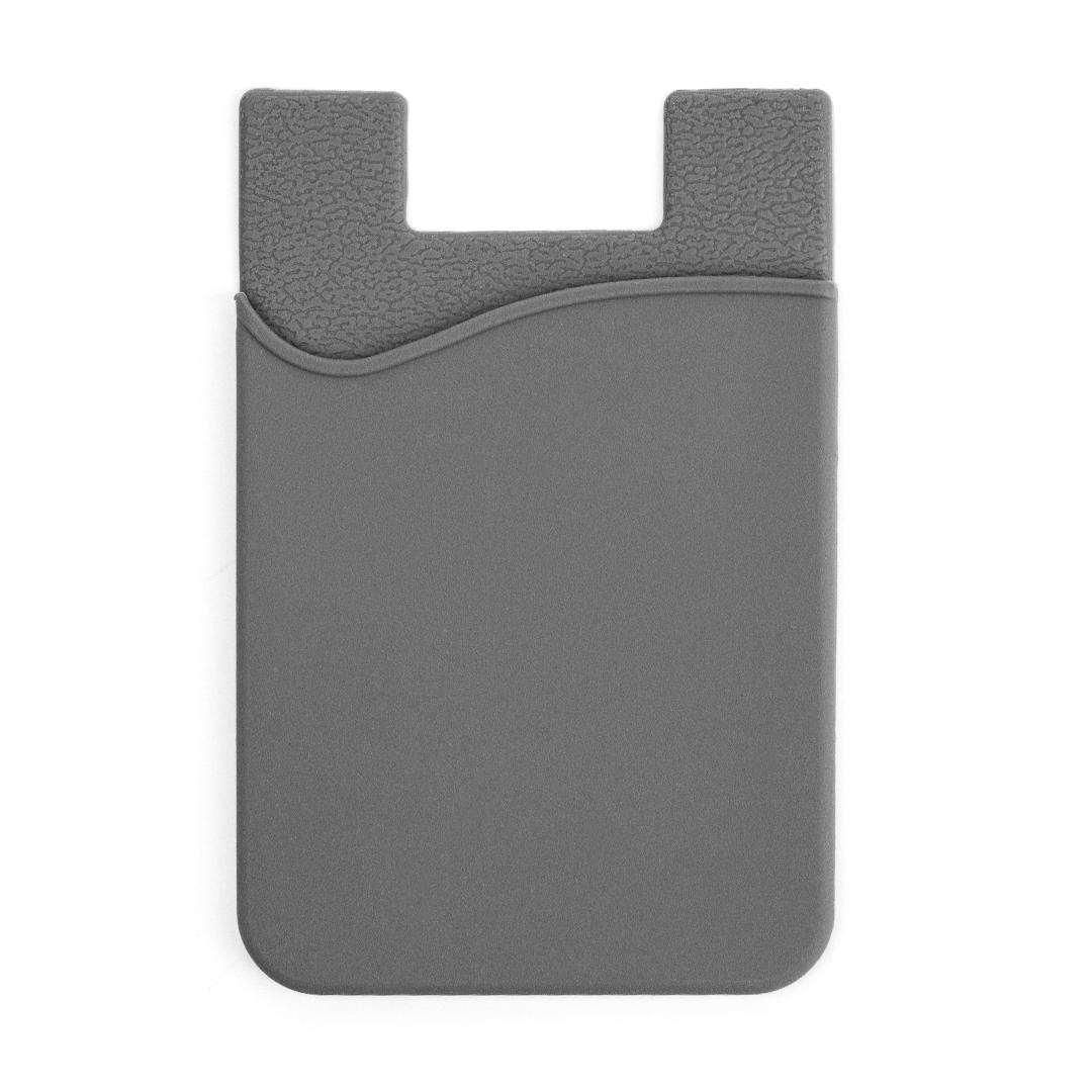 Tarte cell phone card holder Grey front