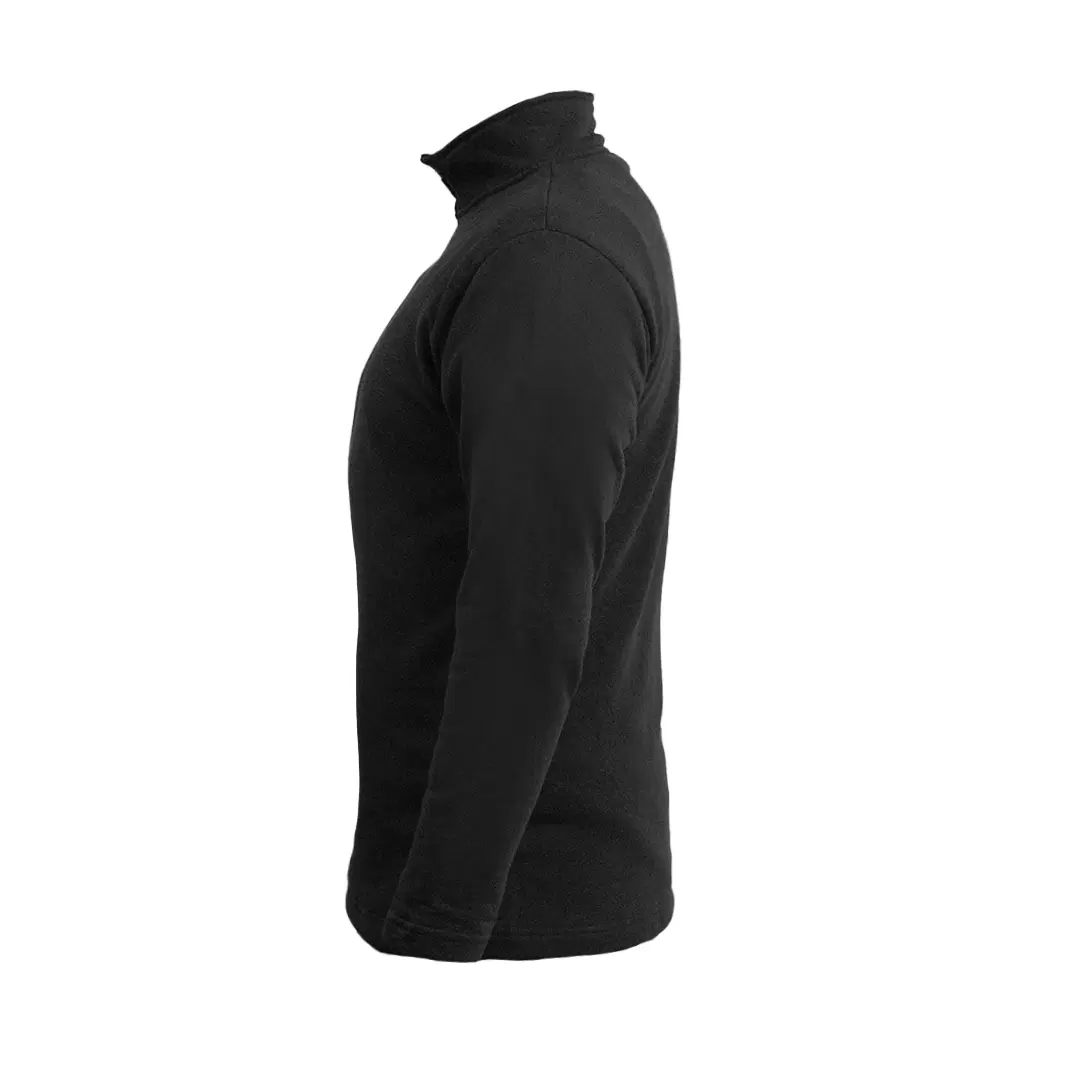 Sudadera Quarter Negro miniatura 3