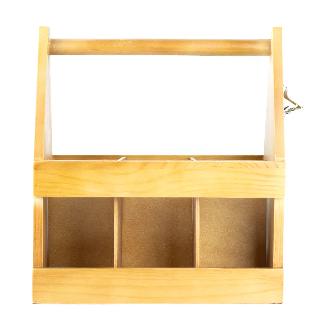 Portabotellas Sixty Madera front
