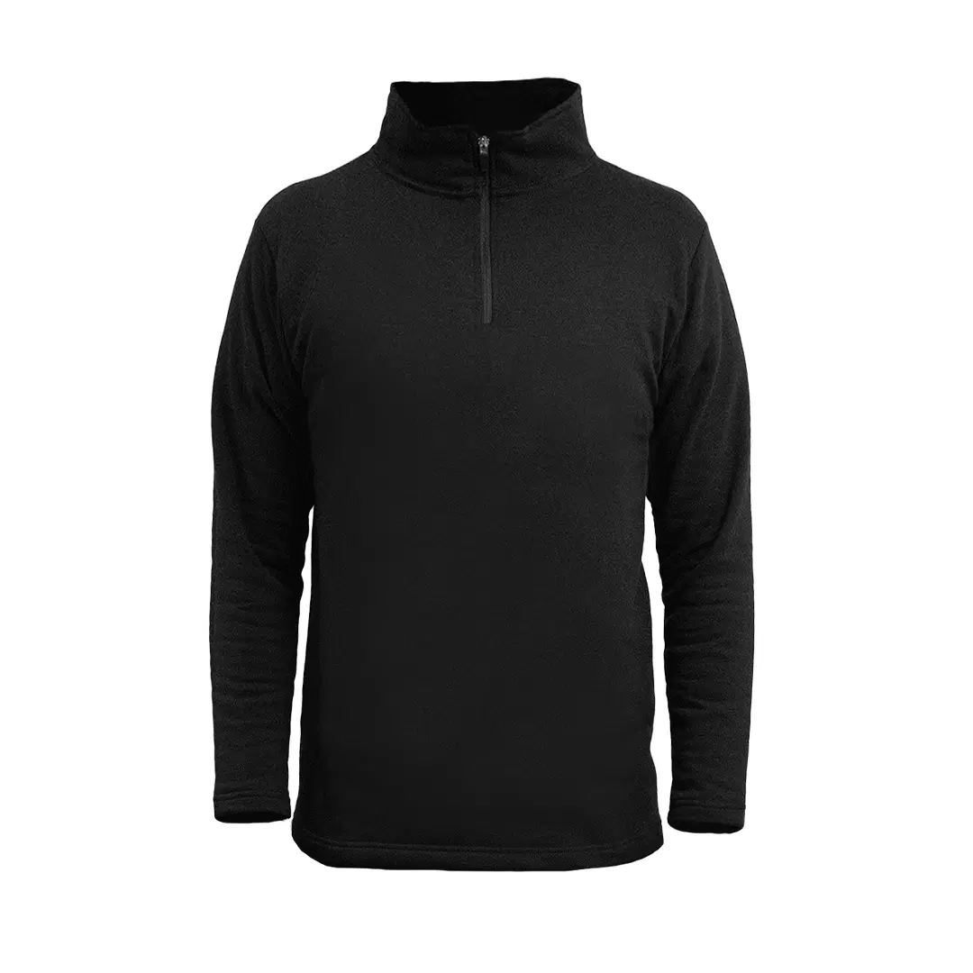 Sudadera Quarter Negro front