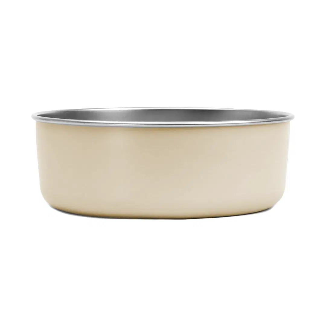 Plato Canin Beige Frente
