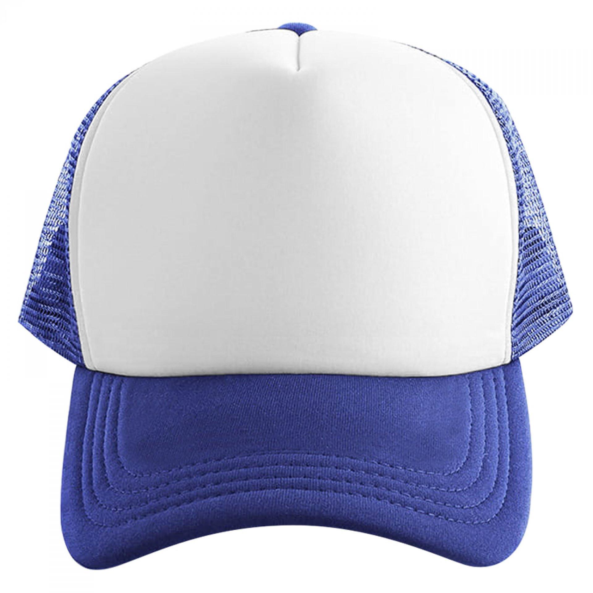 Gorras trucker bicolor AZUL REY miniatura 2