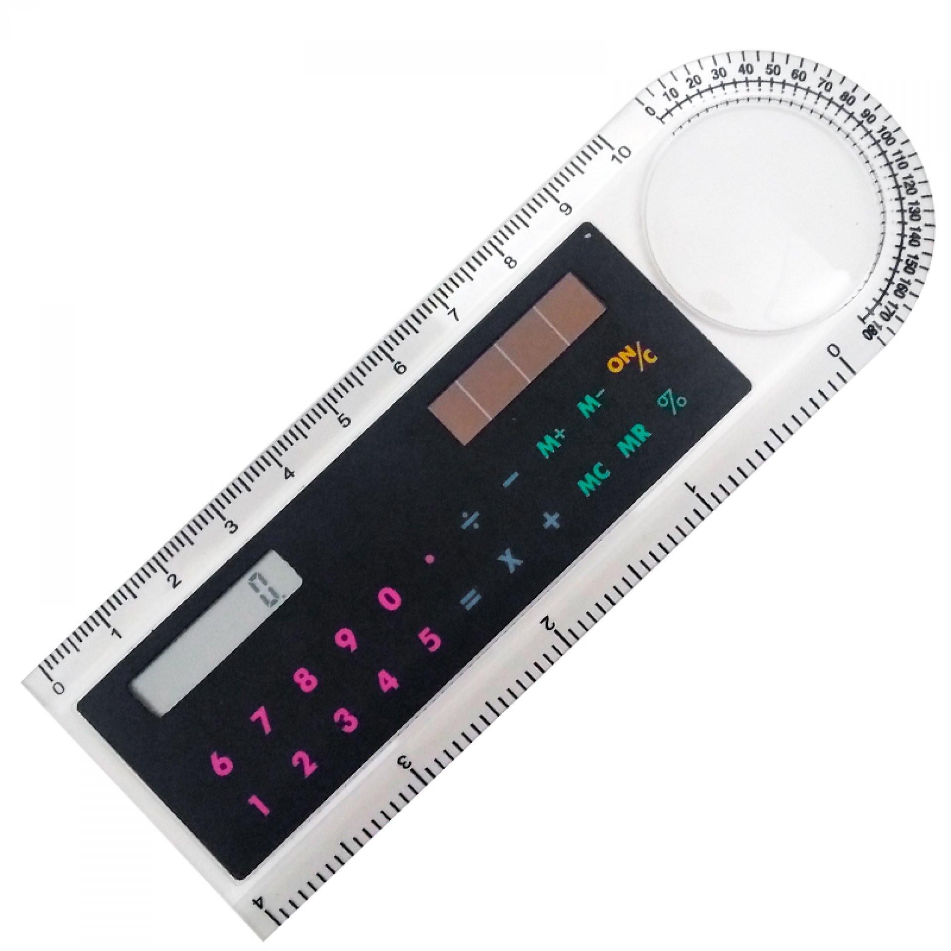 Regla calculadora NEGRO front