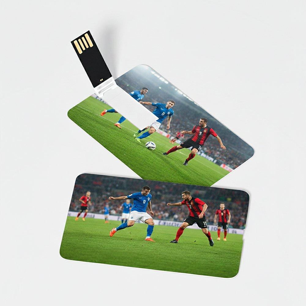 Slim card usb BLANCO miniatura 3
