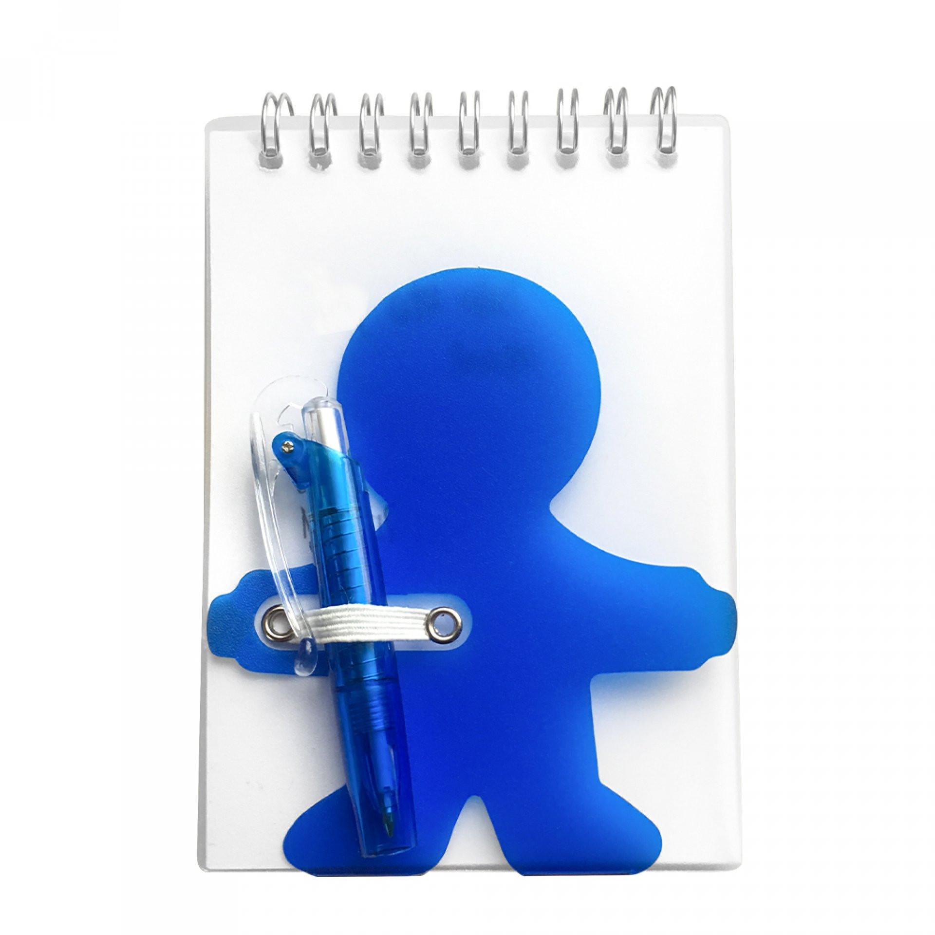 Cuaderno buddy AZUL front