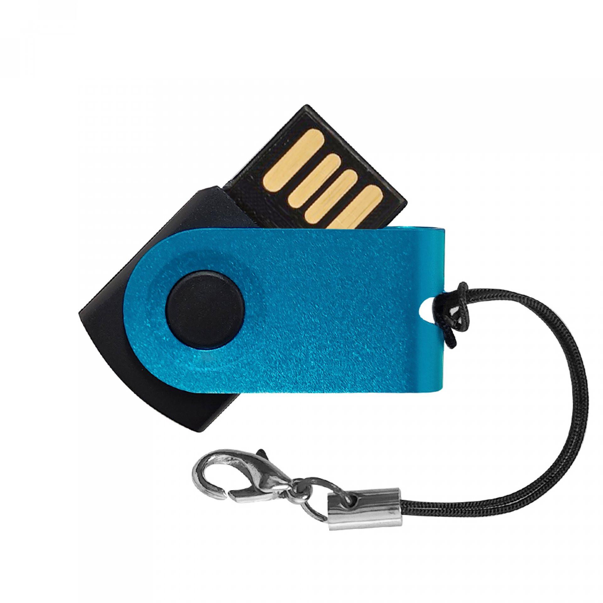 Memoria giratoria mini AZUL miniatura 2