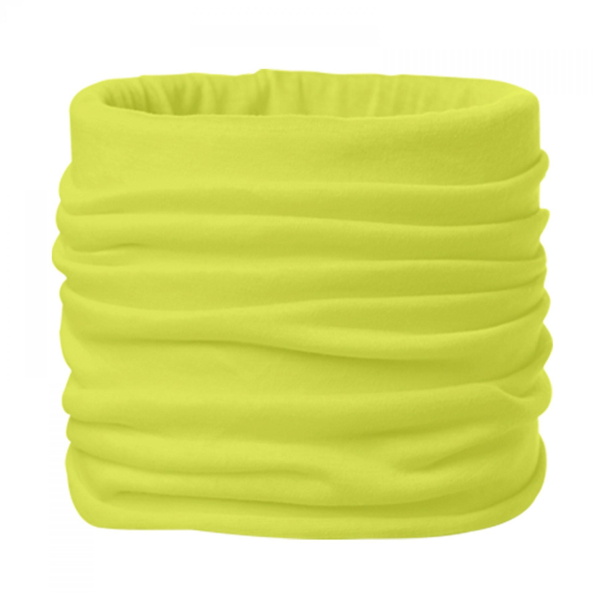 Cuello bici AMARILLO front
