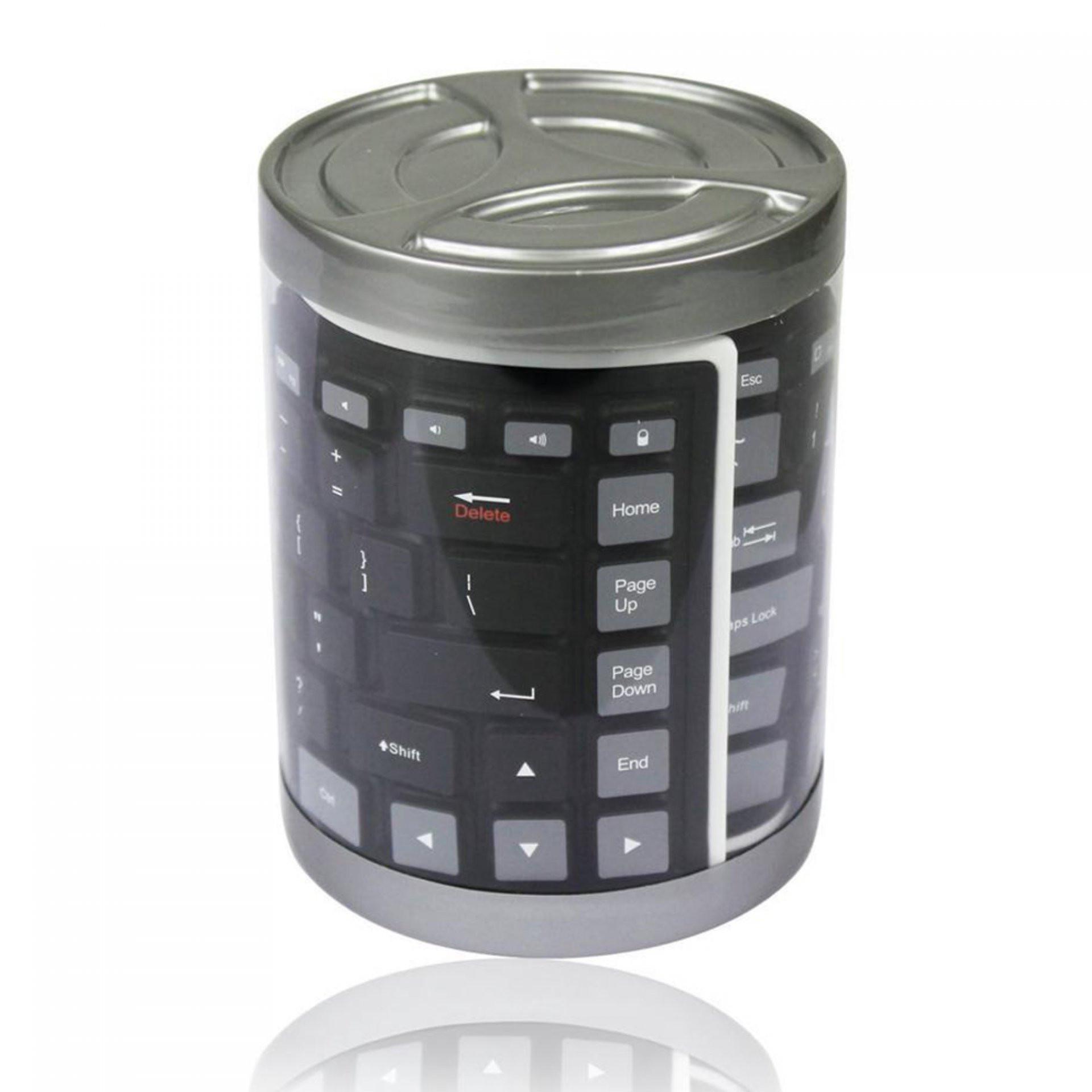Teclado usb bluetooth NEGRO miniatura 2