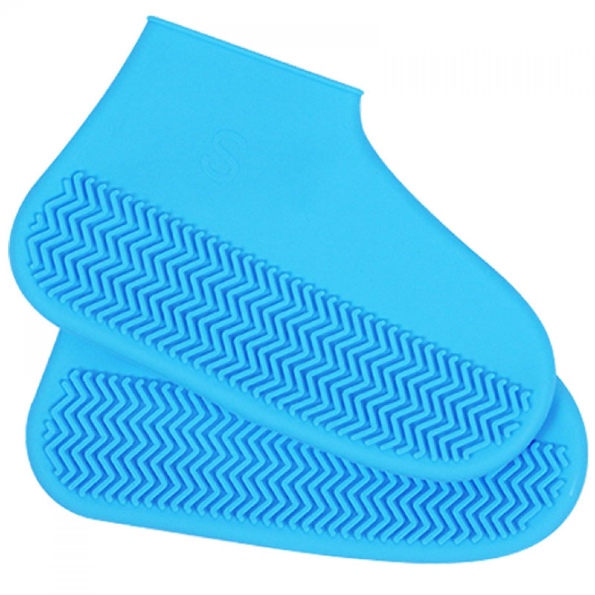 Cobertor zapatos rain talla s AZUL front
