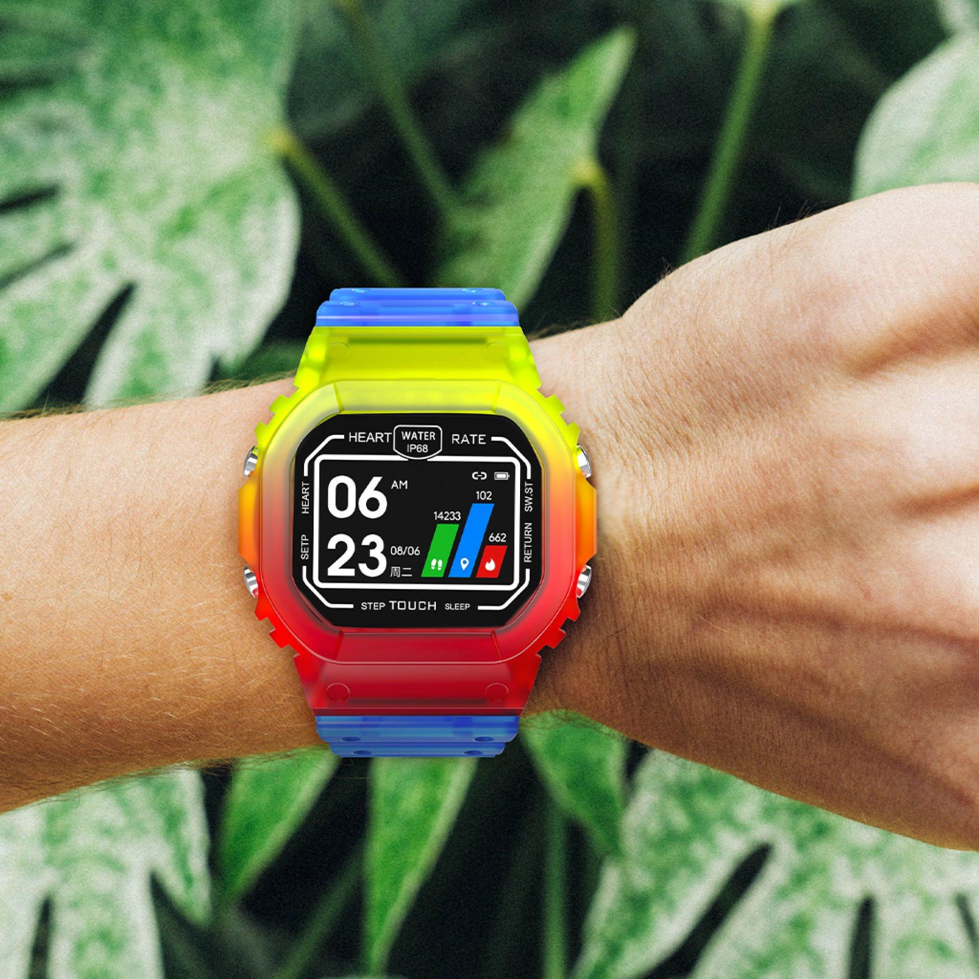 Reloj strong MULTICOLOR front