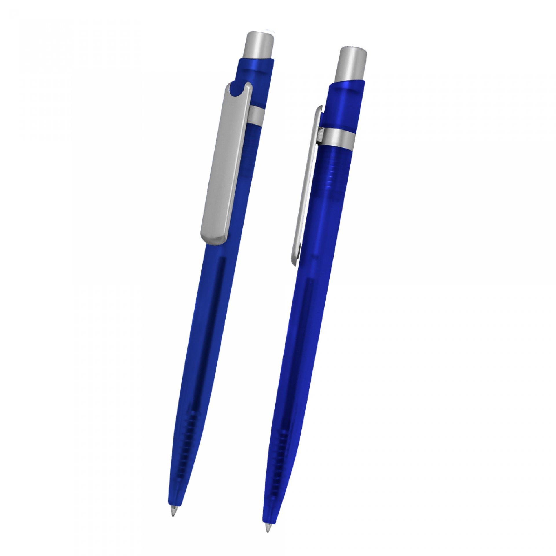 Boligrafo iniesta AZUL front