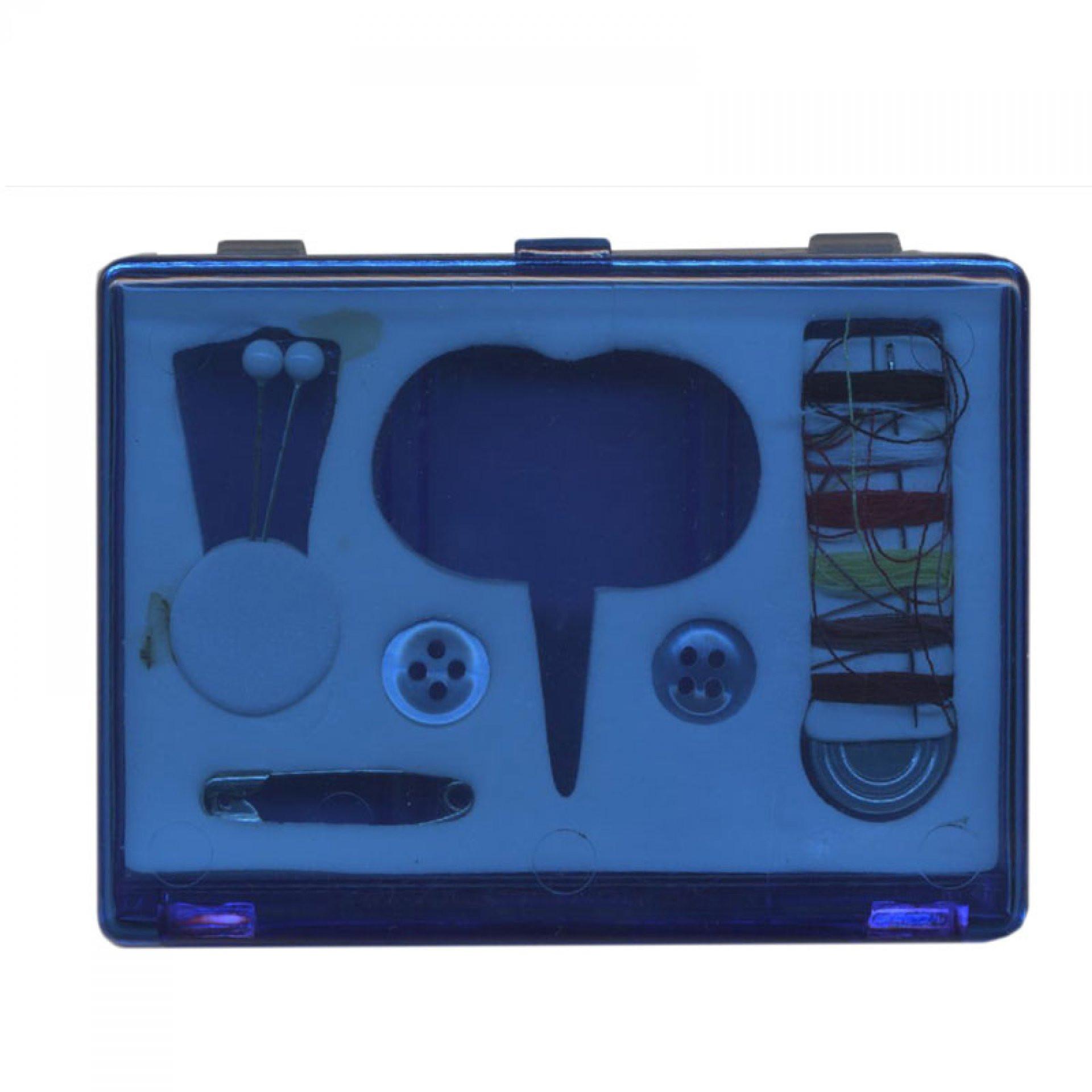 Pastillero costurero AZUL front