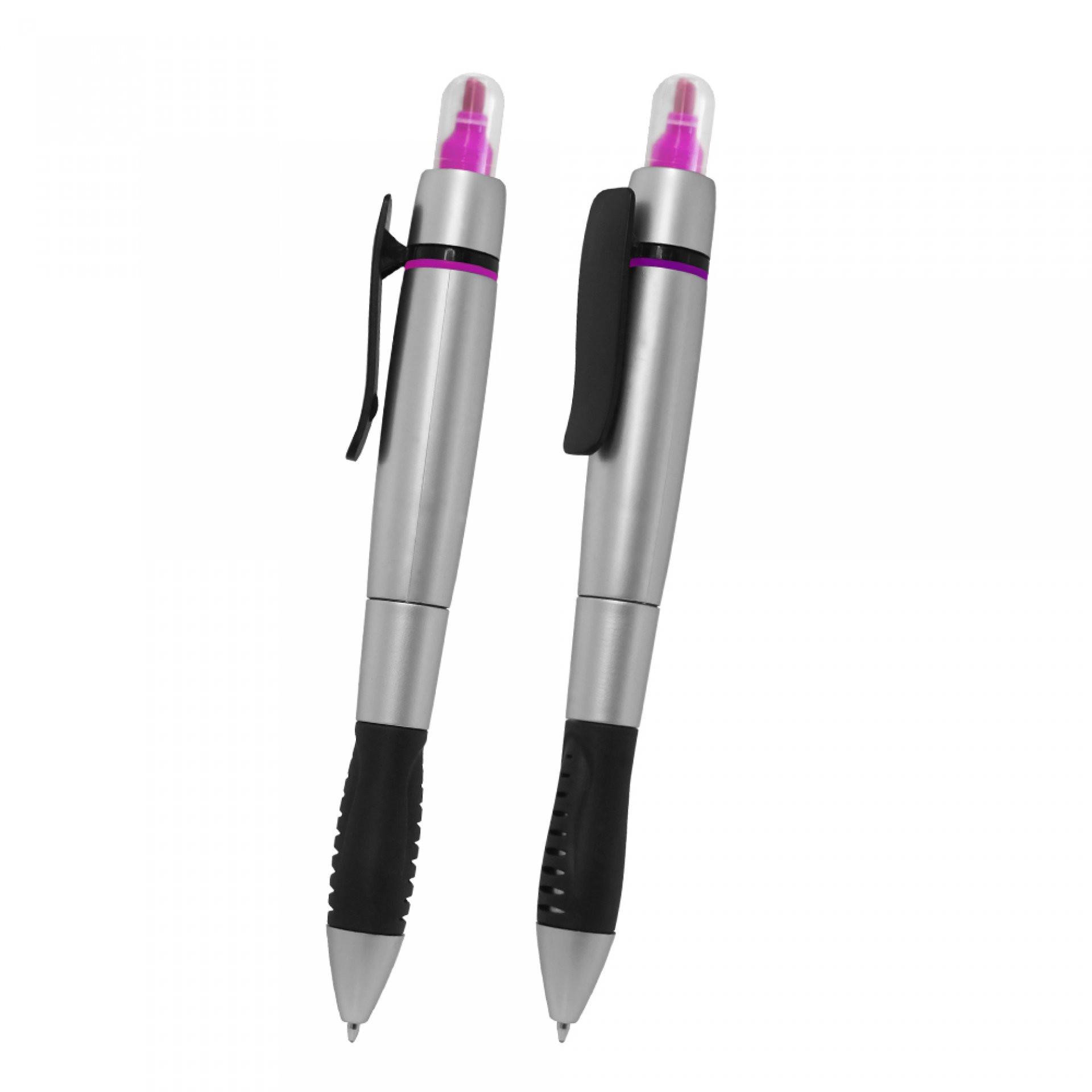 Boligrafo steffani ROSADO front