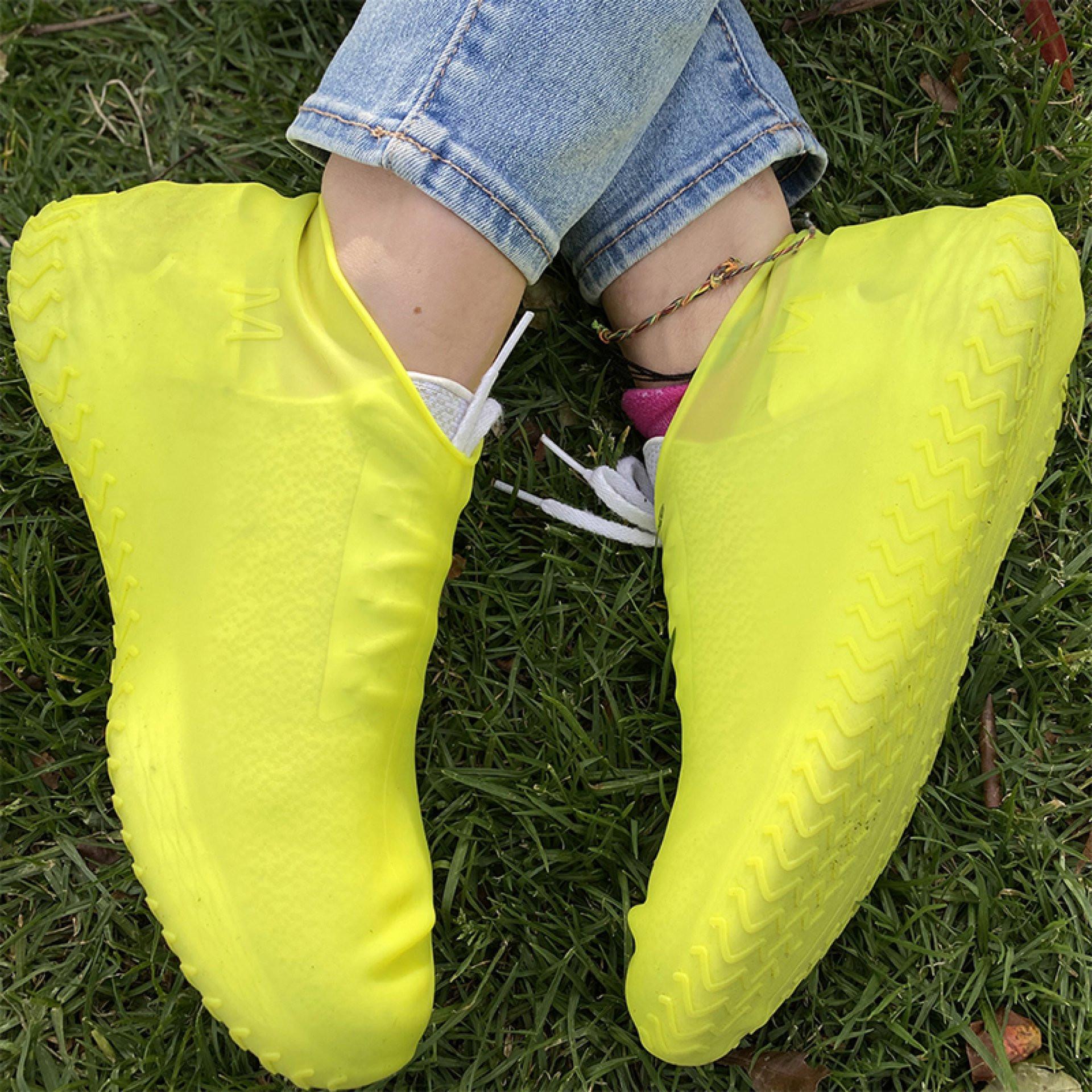 Cobertor zapatos rain talla m AMARILLO miniatura 3