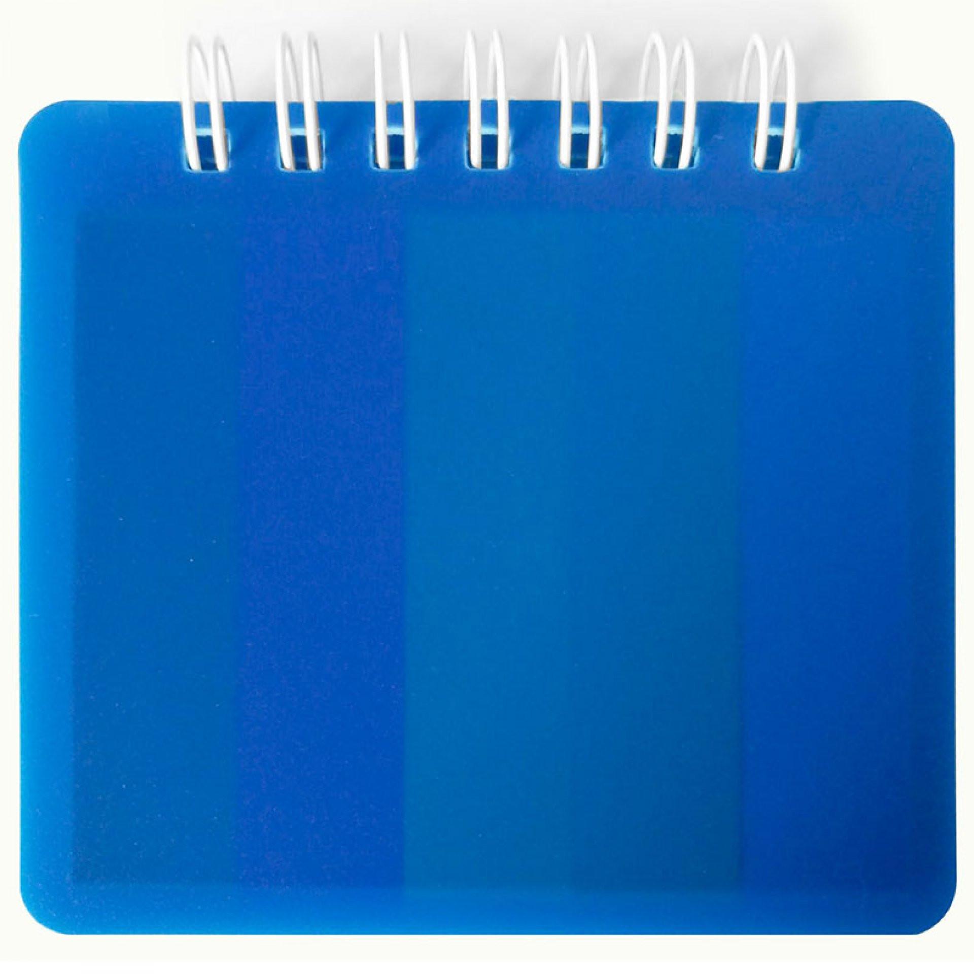 Set post it square AZUL front