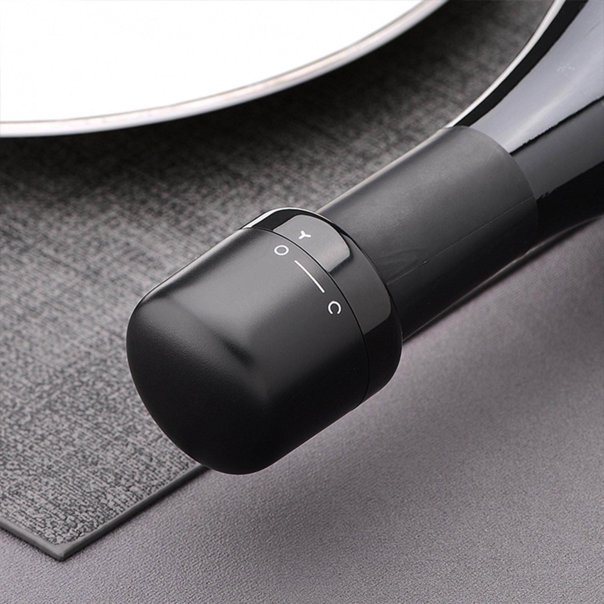 Tapón de vino merlot NEGRO miniatura 2
