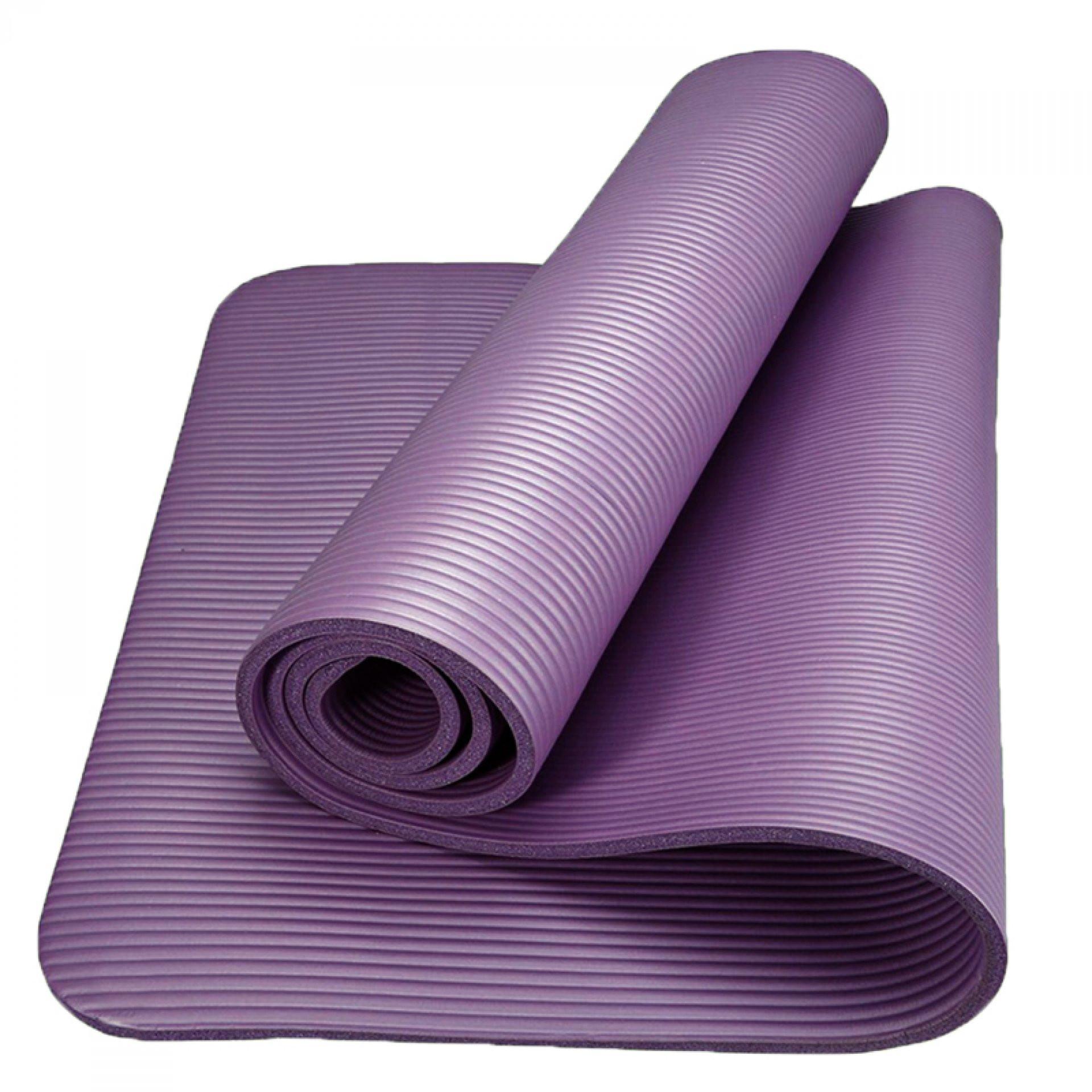 Tapete yoga nbr 1 cm AZUL miniatura 3
