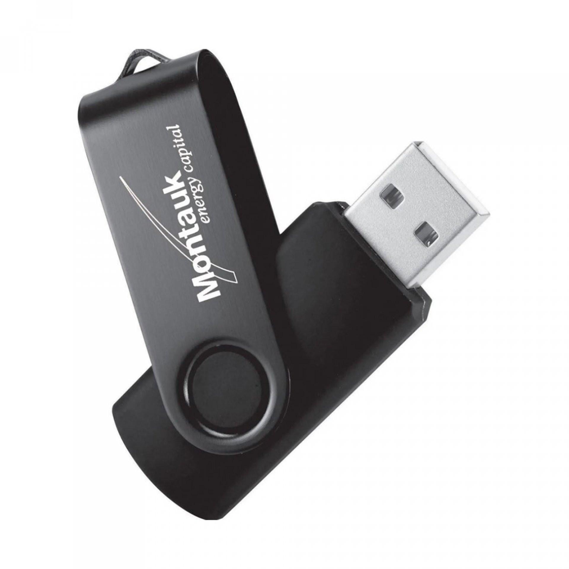 Memoria usb giratoria PLATA miniatura 3